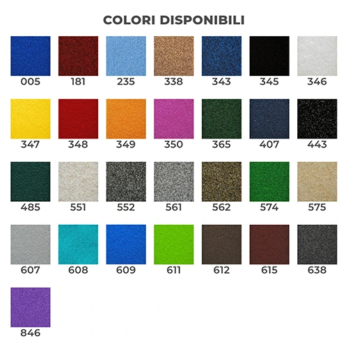 Colori disponibili materiale da intarsio