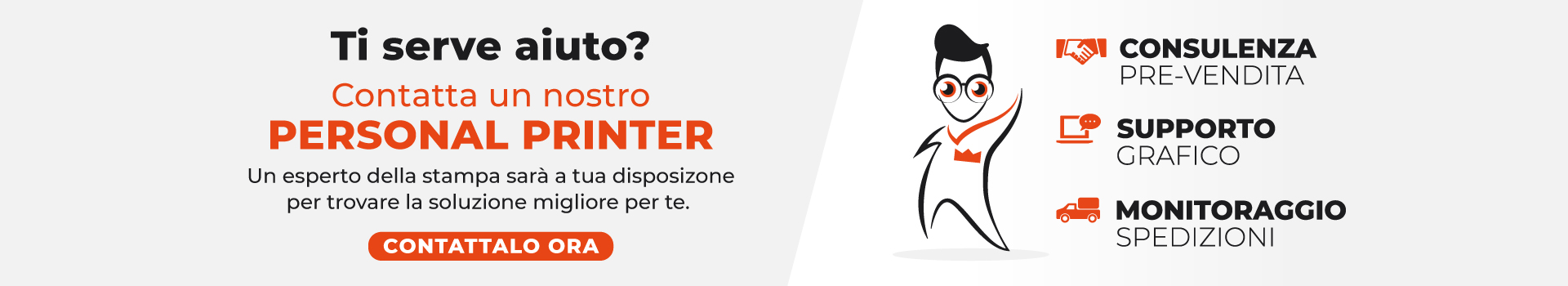 servizio di consulenza da un esperto della stampa digitale