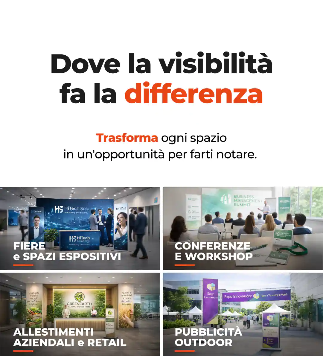 Soluzioni per allestire eventi e festival