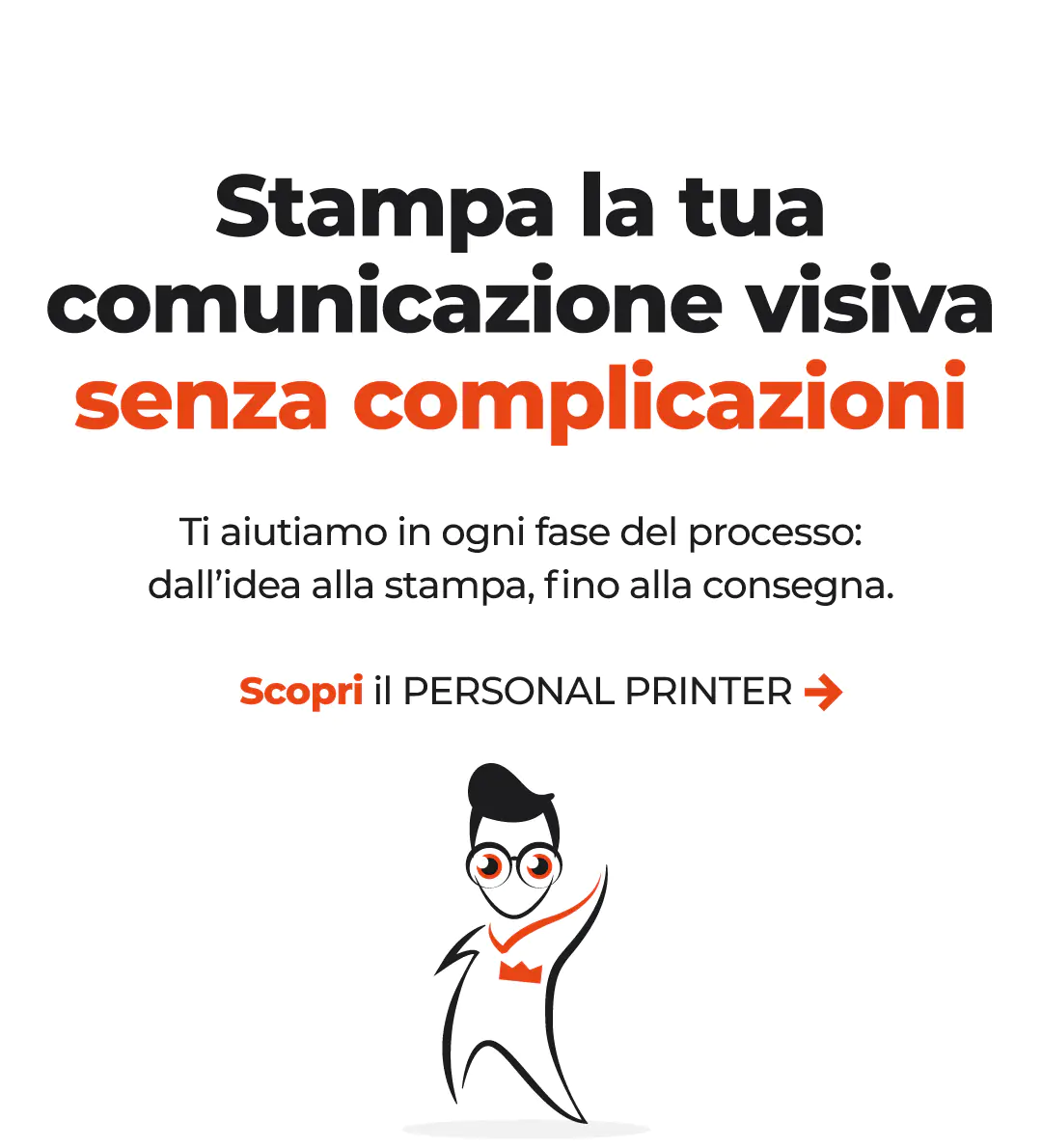 Servizio di stampa professionale con assistenza personalizzata dallu2019idea alla consegna del materiale