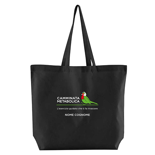 Shopper personalizzata cotone organico