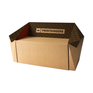 divano di cartone personalizzato stone printangers