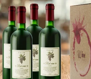 scatole cartone ondulato per il vino
