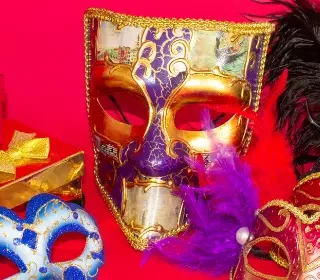 allestimento vetrine carnevale