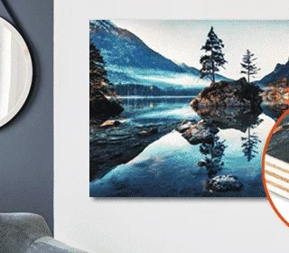 fotografia su legno