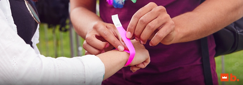 braccialetti per eventi