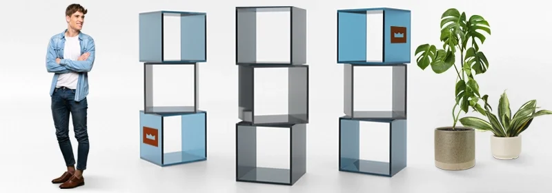espositori plexiglass