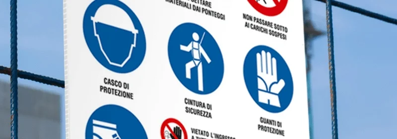 stampa cartello in polionda