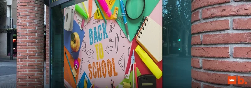 vetrine back to school