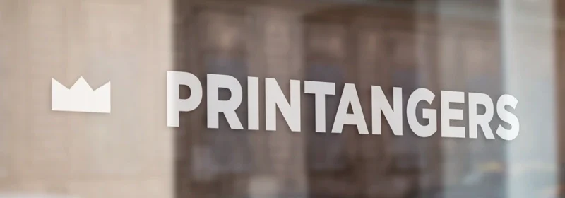 vetrofanie per vetrine printangers